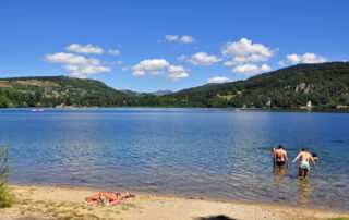 Lac de baignade : Le lac d’Issarlès