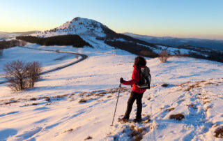 Séjour : aventure nordique en bivouac/igloo dans les Monts d'Ardèche